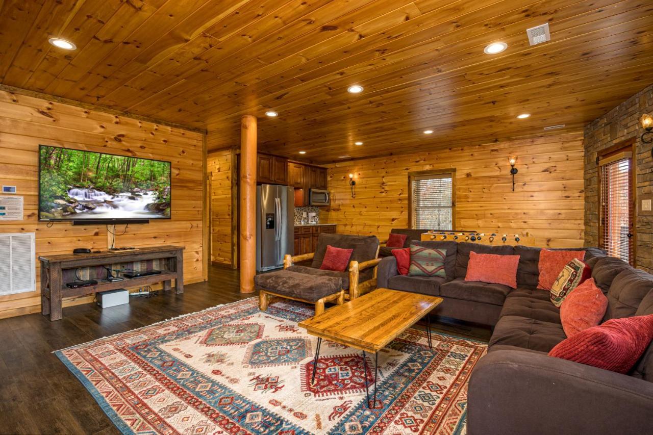 Ridge View Lodge Nature And Mountain View - Hot Tub - Firepit - Yard - Games Gatlinburg Exterior photo