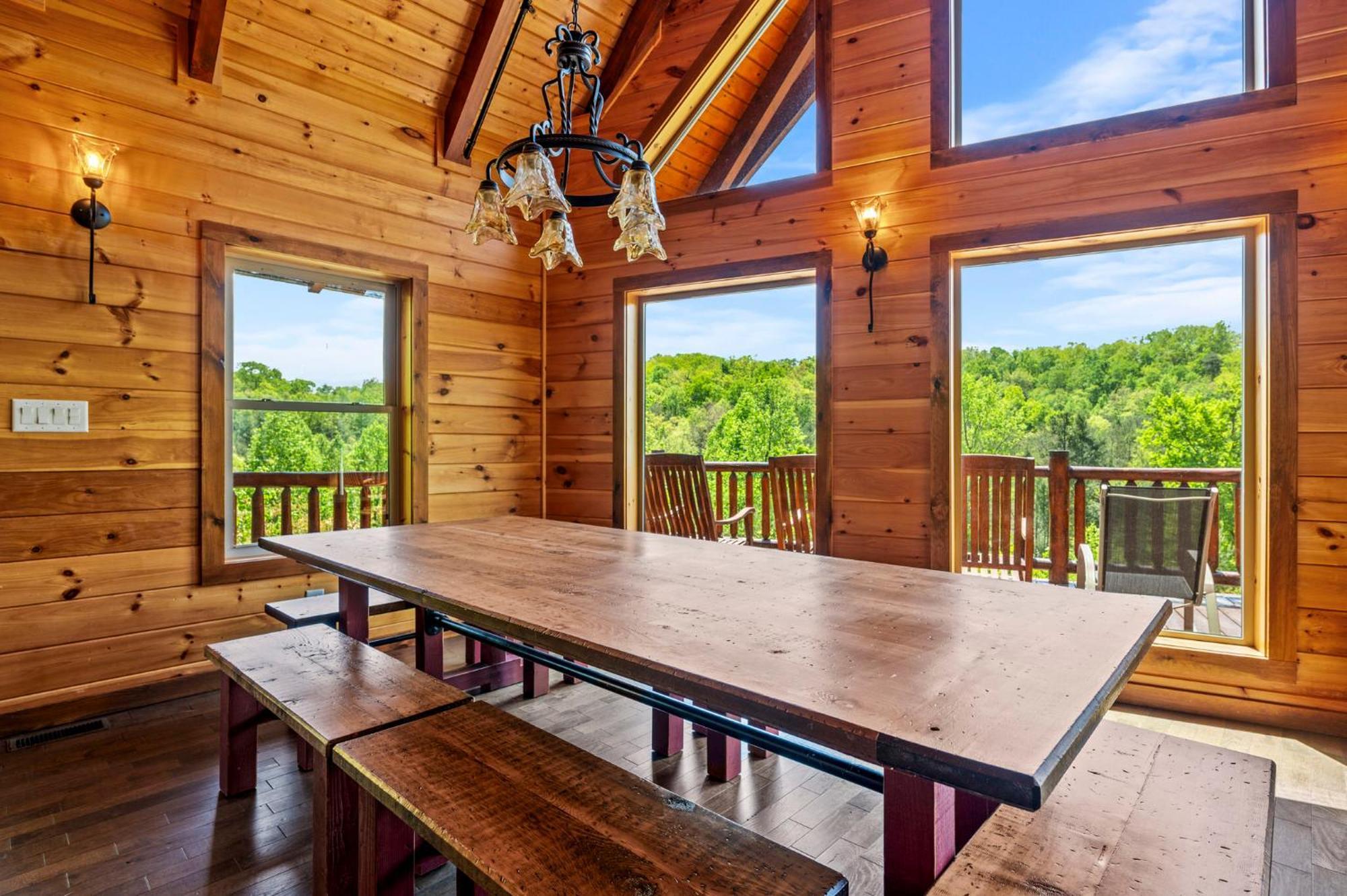 Ridge View Lodge Nature And Mountain View - Hot Tub - Firepit - Yard - Games Gatlinburg Exterior photo